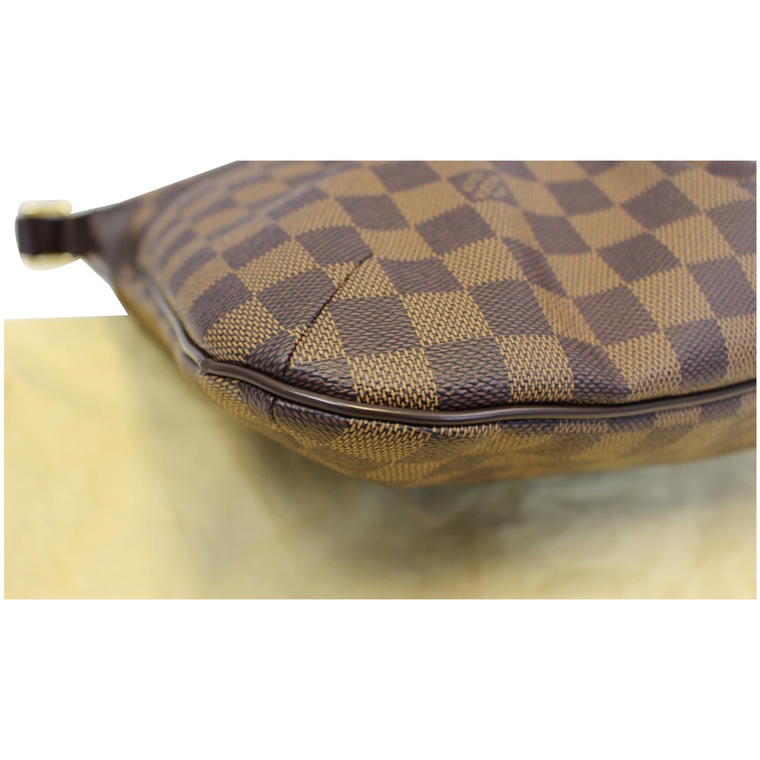 LOUIS VUITTON Bloomsbury PM Damier Ebene Crossbody Bag Brown