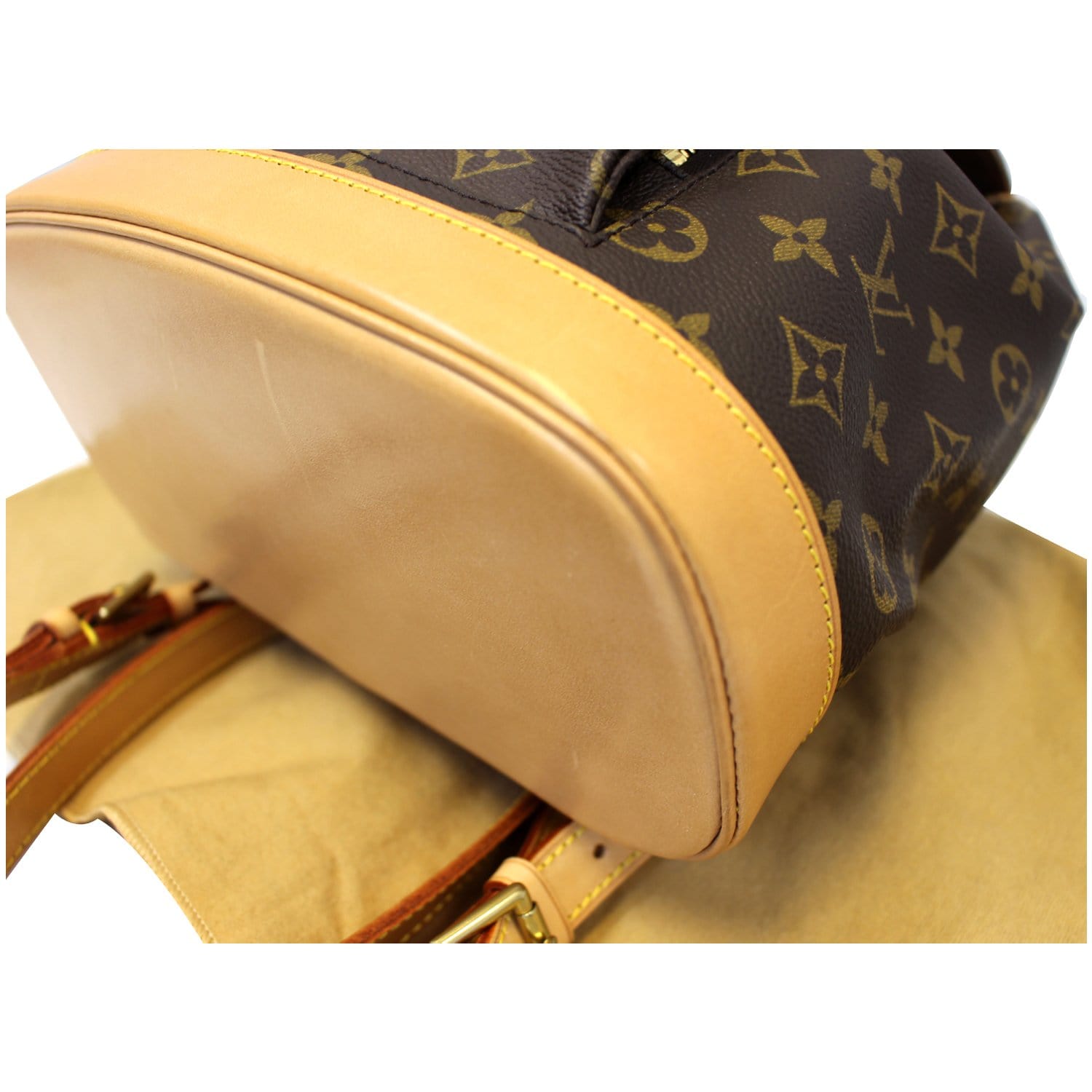 LOUIS VUITTON Mini Montsouris Monogram Canvas Backpack Bag-US