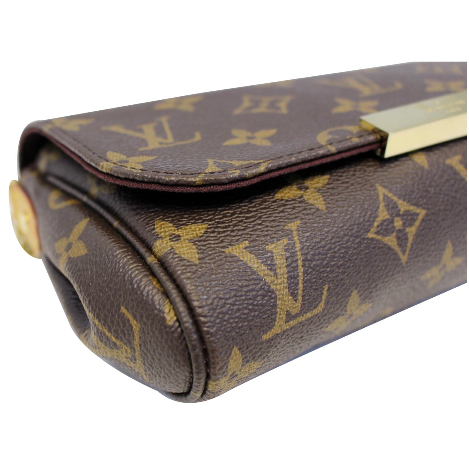 LOUIS VUITTON Favorite PM Monogram Canvas Crossbody Bag Brown-US