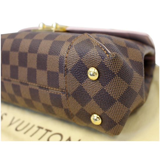 Buy Pre-owned & Brand new Luxury Louis Vuitton Caissa Damier Ebene Brown  Cerise Cherry Clutch Online