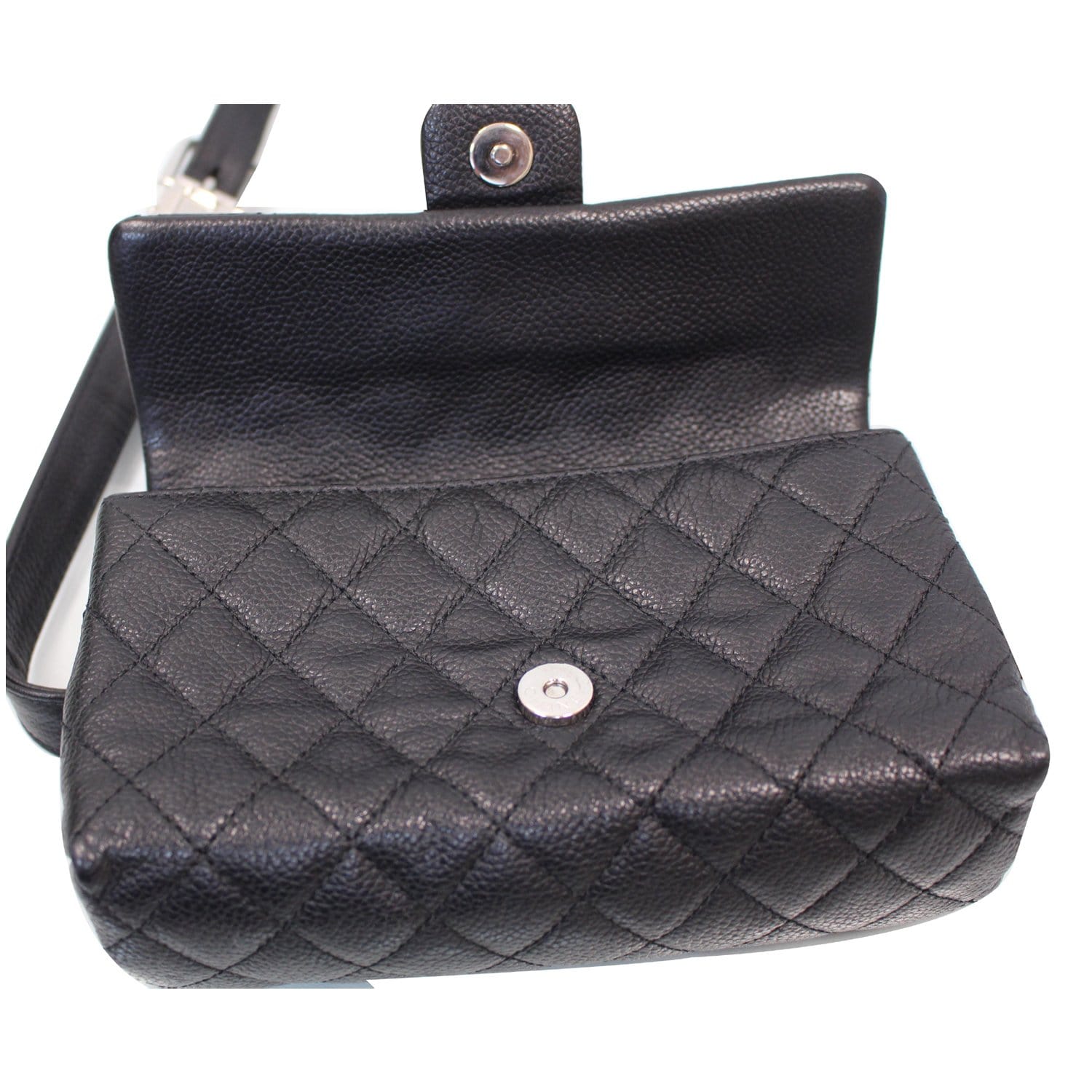 Chanel 2.55 Flap Grained Waist Belt Bag