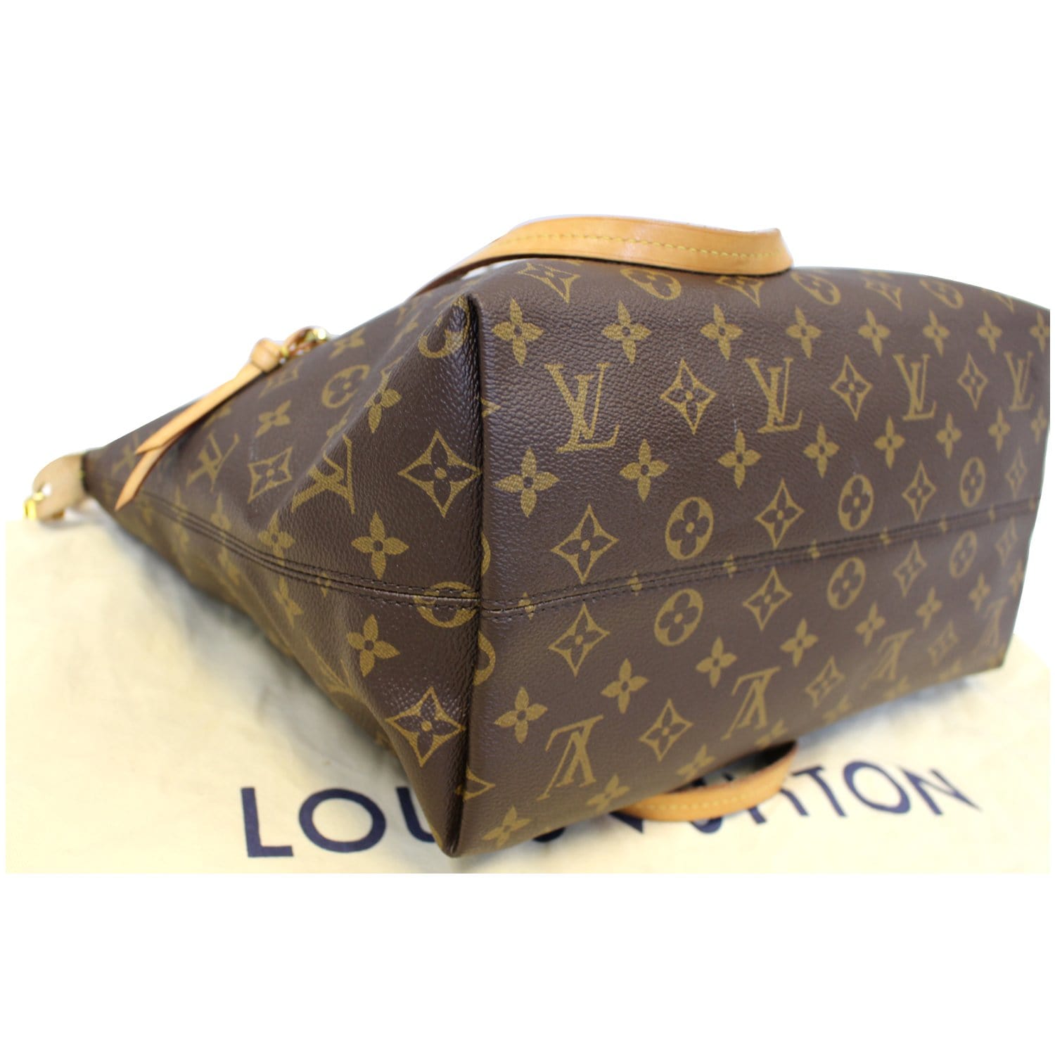 LOUIS VUITTON Iena MM Monogram Canvas Shoulder Bag Brown-US