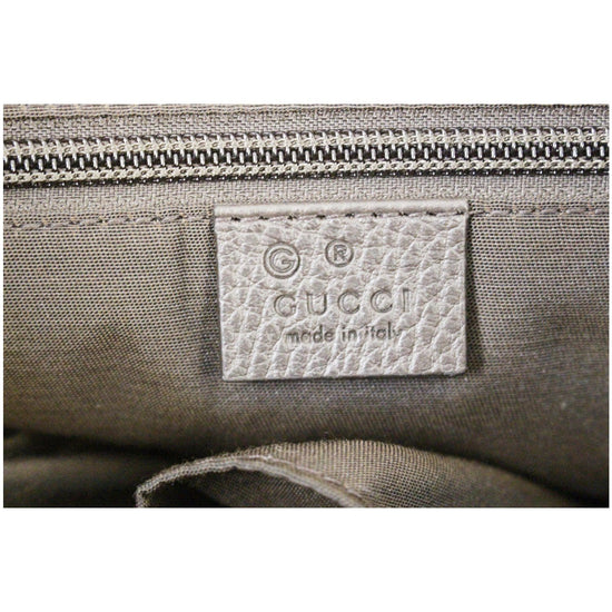 GUCCI GG Canvas Tote Travel Bag Beige 449170