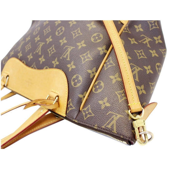 Louis Vuitton Estrela MM Tote Crossbody Handbag Monogram Brown Canvas