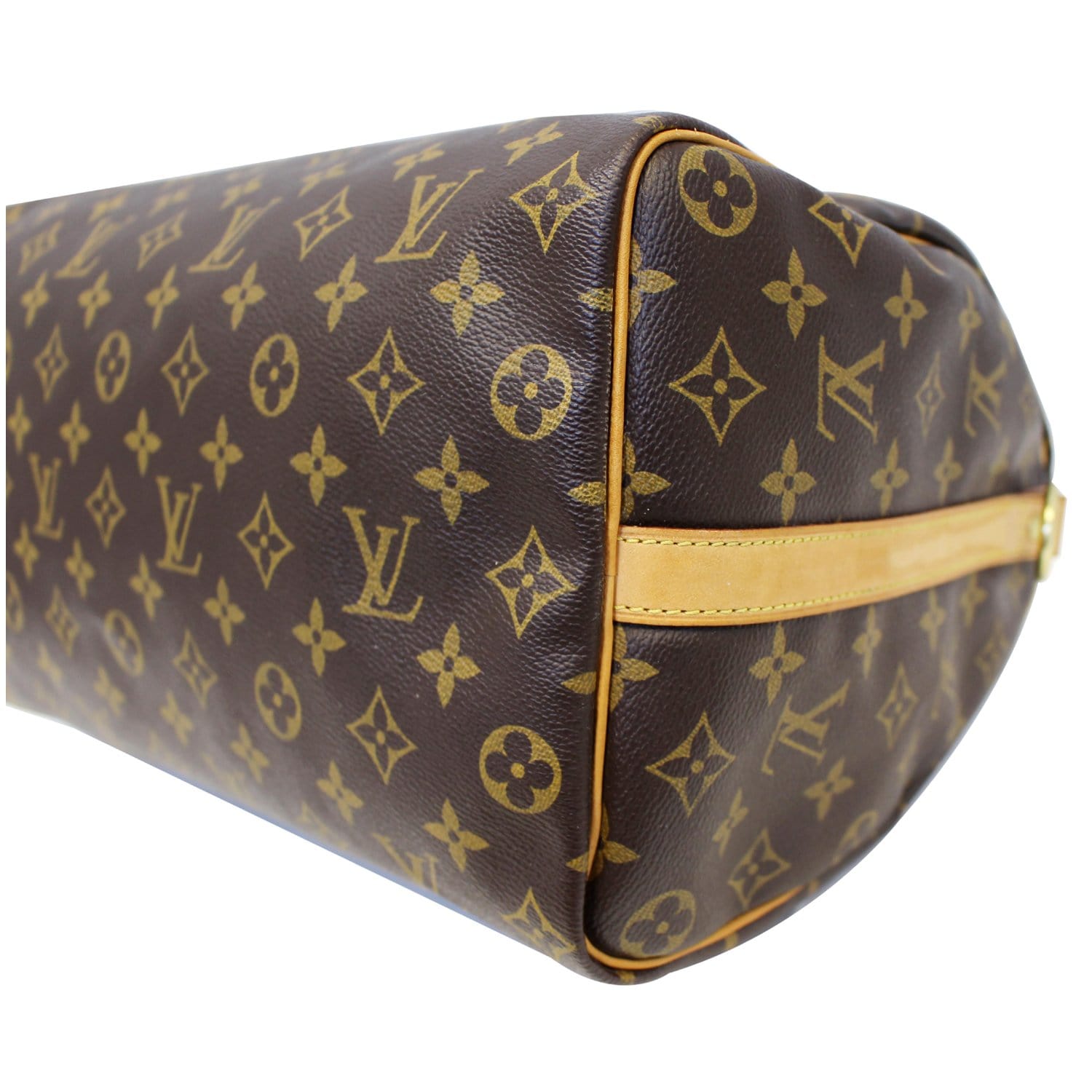 LOUIS VUITTON Speedy 35 Bandouliere Monogram Canvas Satchel Bag-US