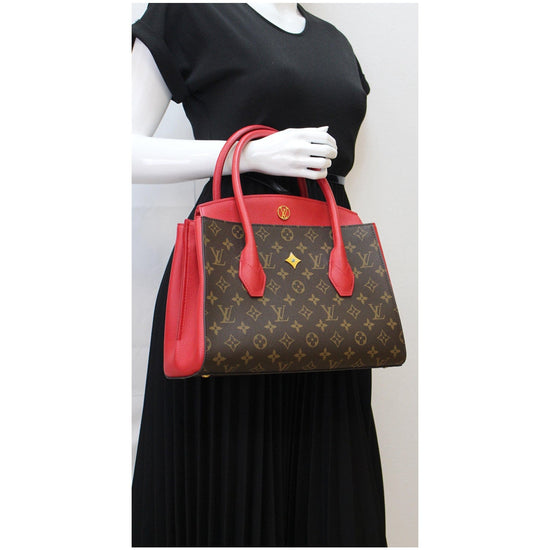 Louis Vuitton Florine Handbag Monogram Canvas and Leather Brown 180619439