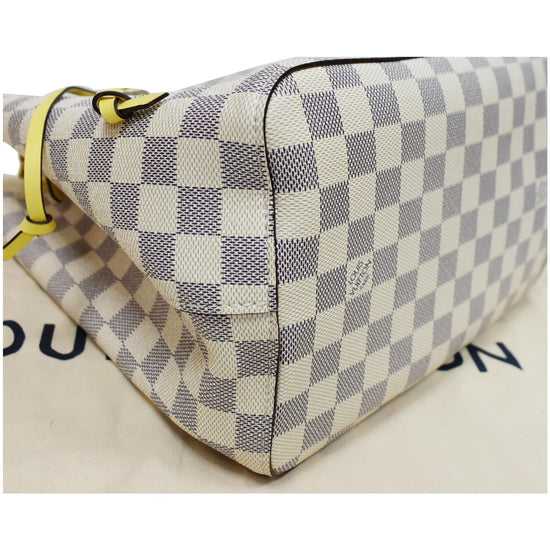 Louis Vuitton Neonoe MM Damier Azur Canvas Pineapple - NOBLEMARS