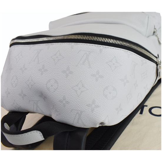 Louis Vuitton Discovery Backpack Optic White in Monogram Coated  Canvas/Taiga Cowhide Leather with Palladium-tone - US