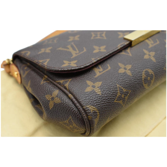 Louis Vuitton, Bags, Louis Vuitton Monogram Favorite Mm Chain Handbag  Shoulder Bag M478 Brown Pv