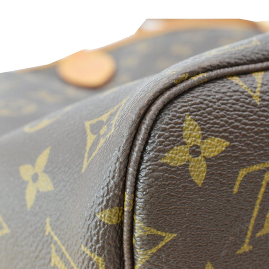 LOUIS VUITTON 'Neverfull' bag in brown monogram canvas - VALOIS