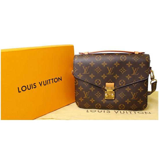 Louis Vuitton brown Canvas Pochette Métis Shoulder Bag