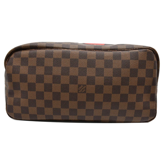 Louis Vuitton Patches Neverfull MM of Damier Ebene Canvas with Polished  Brass, Handbags & Accessories Online, Ecommerce Retail