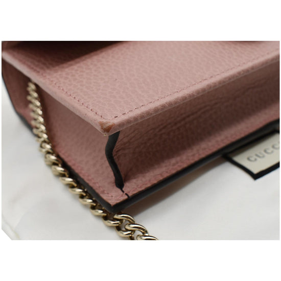 Gucci Interlocking Crossbody Bag in Pink Leather – Fancy Lux