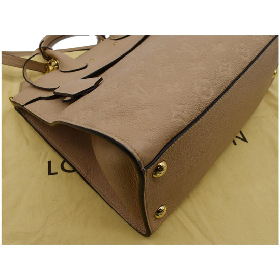 Louis Vuitton Monogram Empreinte Pont Neuf MM Bag w/ Strap