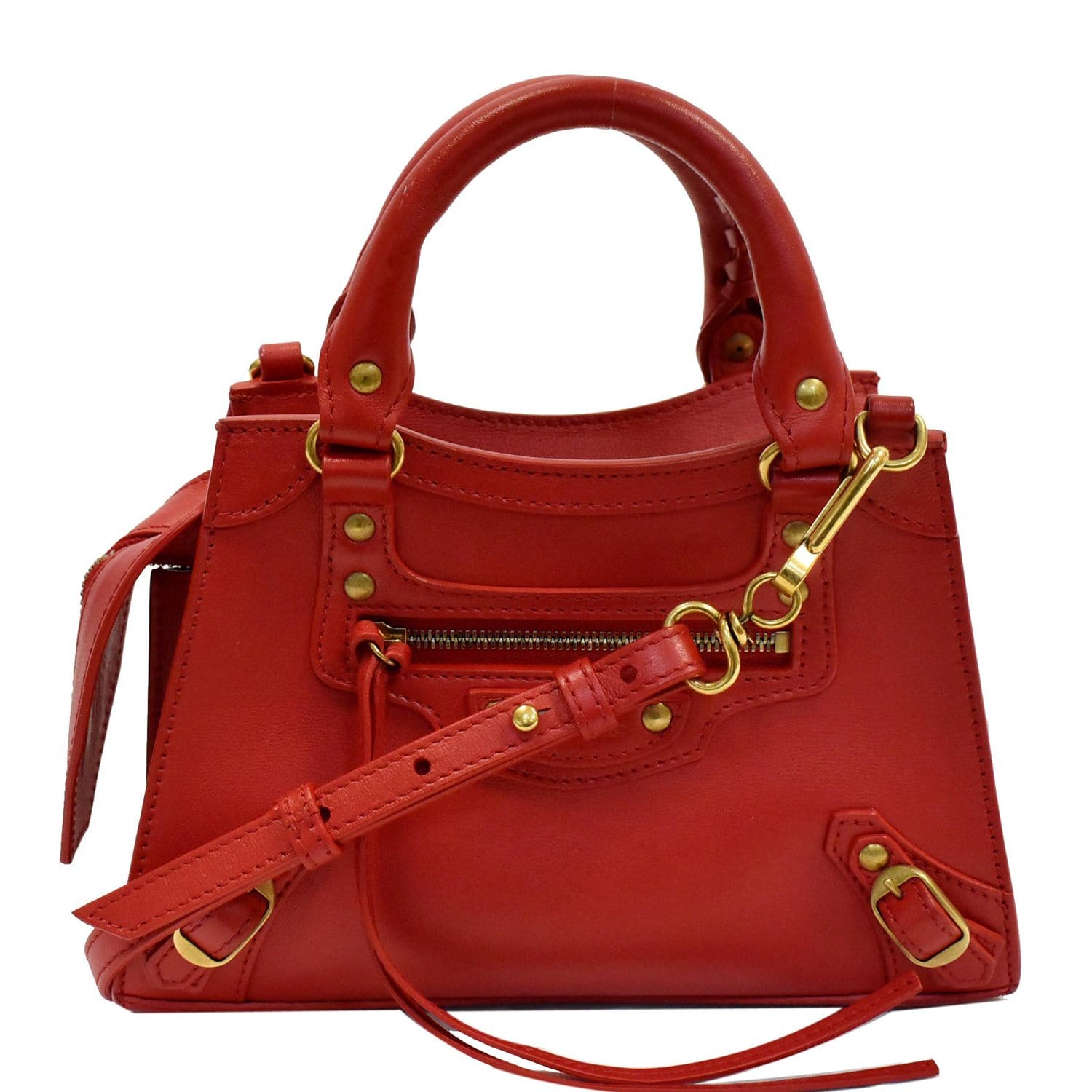 balenciaga mini bag red