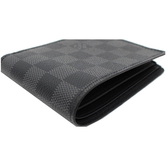 Louis Vuitton Men's Damier Graphite Canvas Bifold Wallet – Luxuria