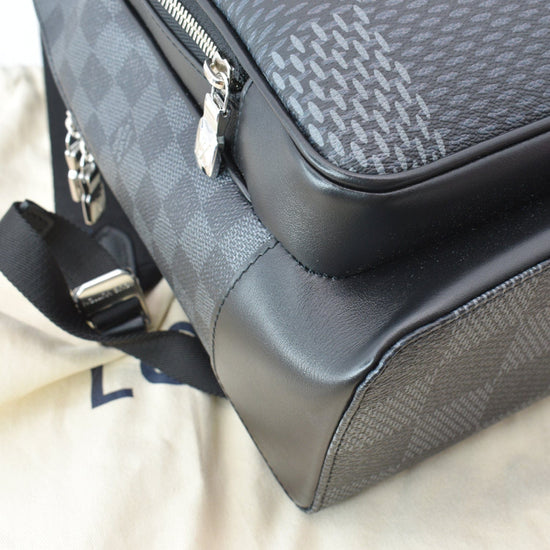 Louis Vuitton® Campus Backpack Graphite. Size