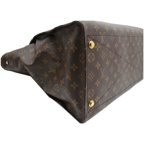 Louis Vuitton Monogram Steamer XXL Bag Brown Black