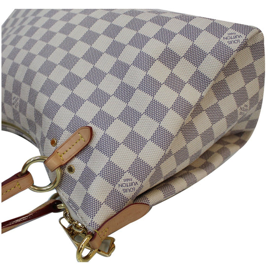 Louis Vuitton White Damier Azur Lymington – Savonches