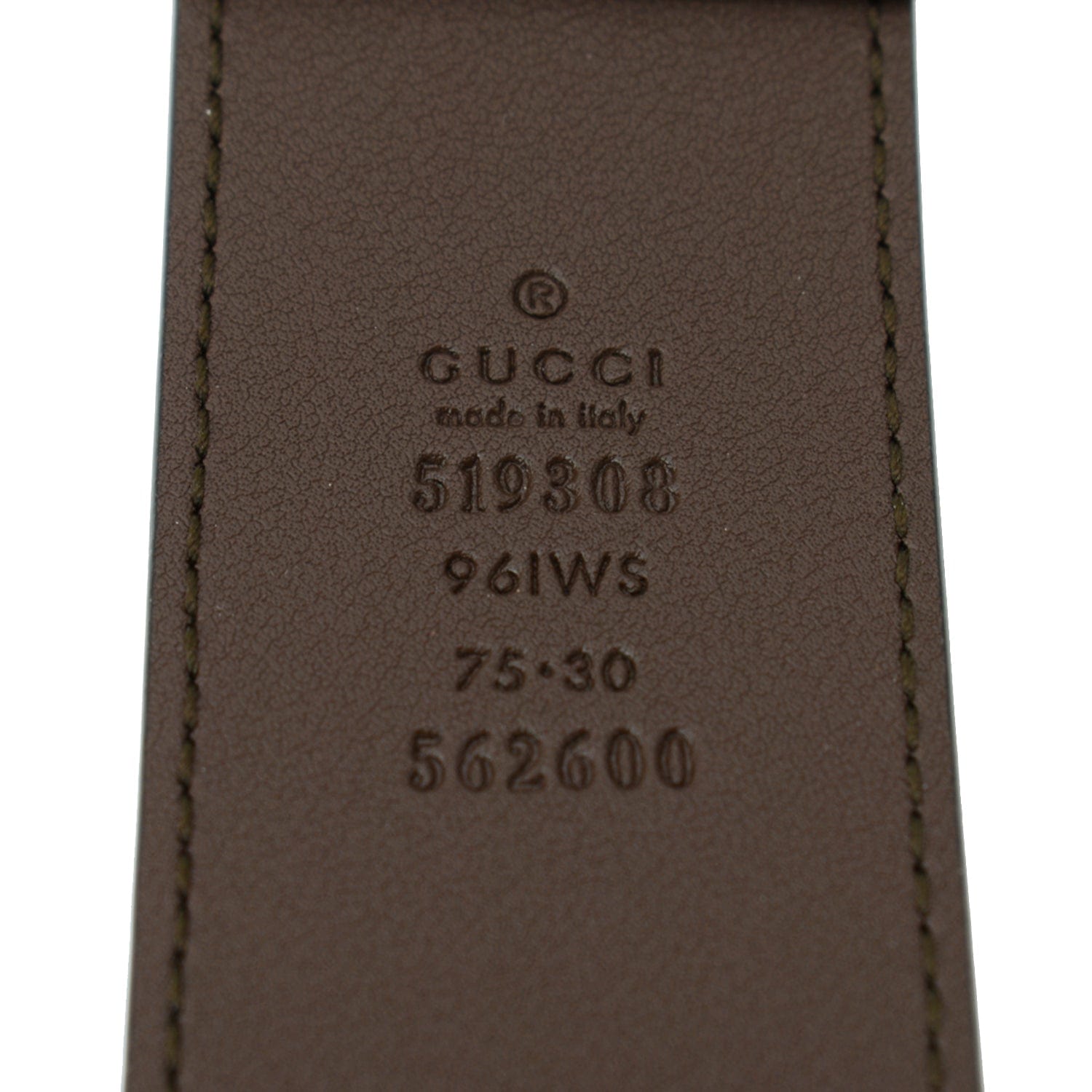 gucci belt serial number 411