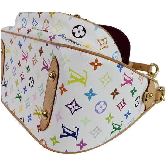 🔥SOLD🔥LOUIS🌻VUITTON RITA White MULTI Color Monogram LV in 2023