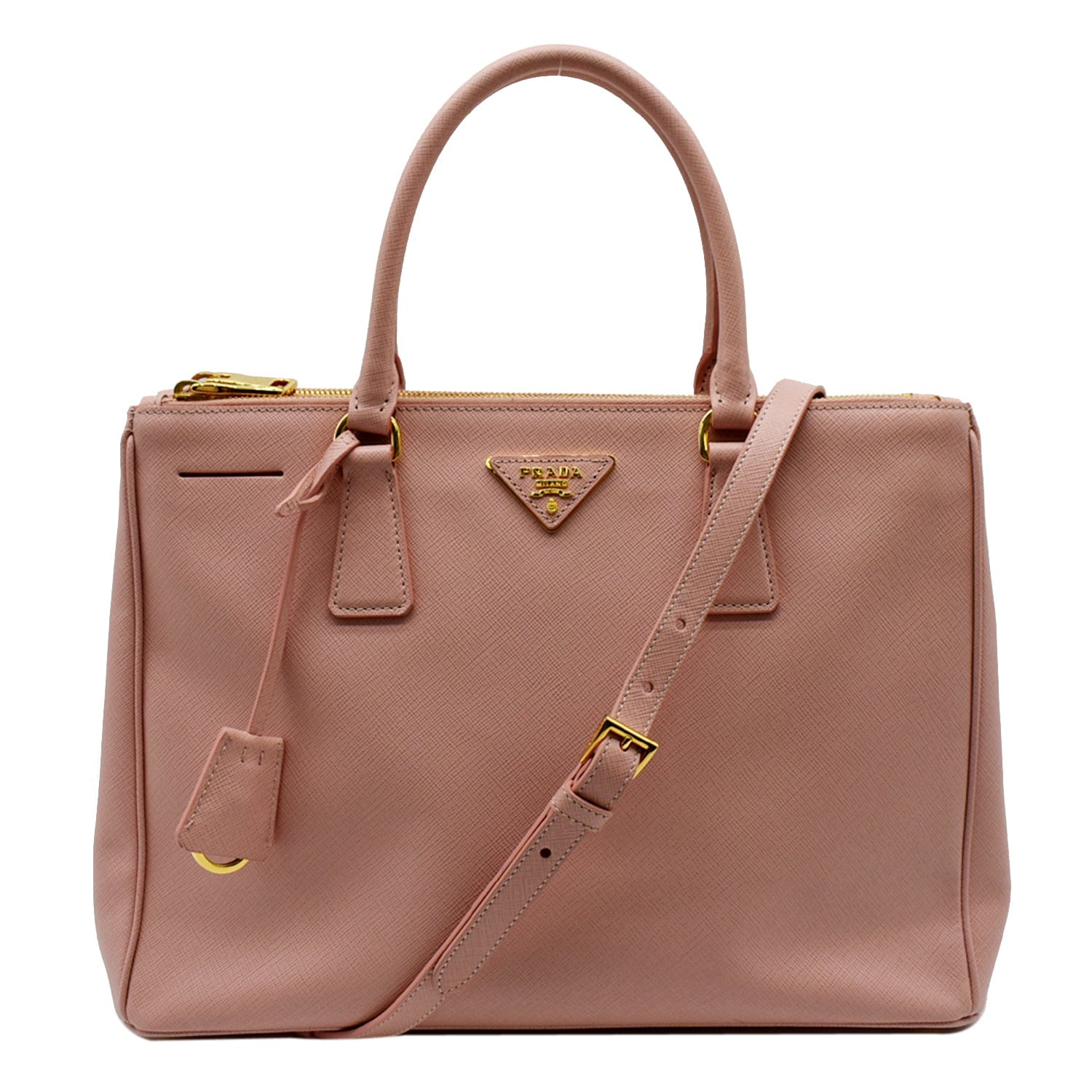 Petal Pink Prada Galleria Saffiano Leather Mini-bag