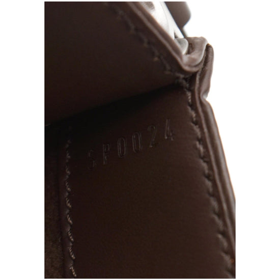 Louis Vuitton Demi Lune Pochette in Mocha Epi Leather - SOLD