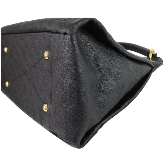 Louis Vuitton // Black Artsy Monogram Empreinte Shoulder Bag – VSP