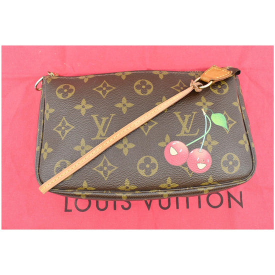 Louis Vuitton Monogram Cerises Pochette Accessories - Brown Shoulder Bags,  Handbags - LOU761466