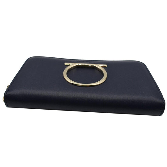 Buy Salvatore Ferragamo Women's 561412 Wallet, Ox Blue at