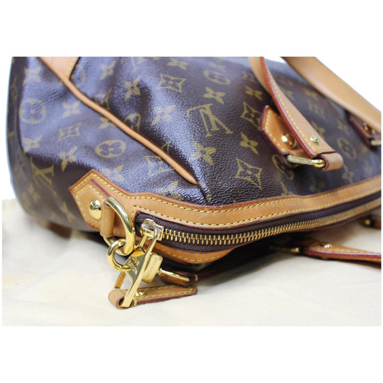 Louis Vuitton Brown Monogram Retiro PM Leather Cloth ref.206280