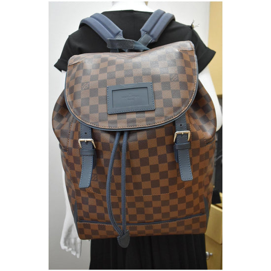 louis vuitton backpack checkered