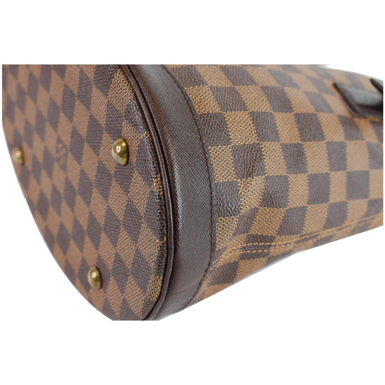 Louis Vuitton Damier Ebene Marais Bucket Bag with Pouch N42240 Brown Cloth  ref.935612 - Joli Closet