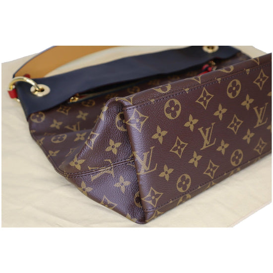 Louis Vuitton Tuileries Hobo Monogram Canvas with Leather Brown 1530851