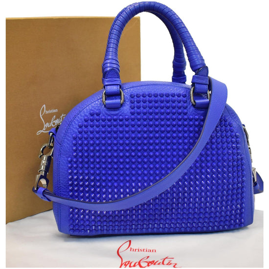 Christian Louboutin Y2K Pannetone Spike Leather Bowler Bag