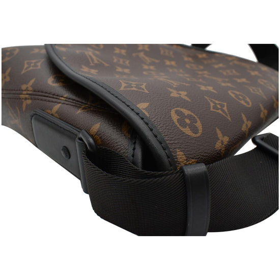 LOUIS VUITTON Monogram Macassar Magnetic Messenger 1285496