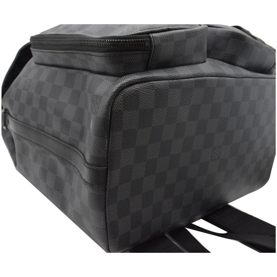 LOUIS VUITTON Louis Vuitton Damier Graphite Utility Backpack Red