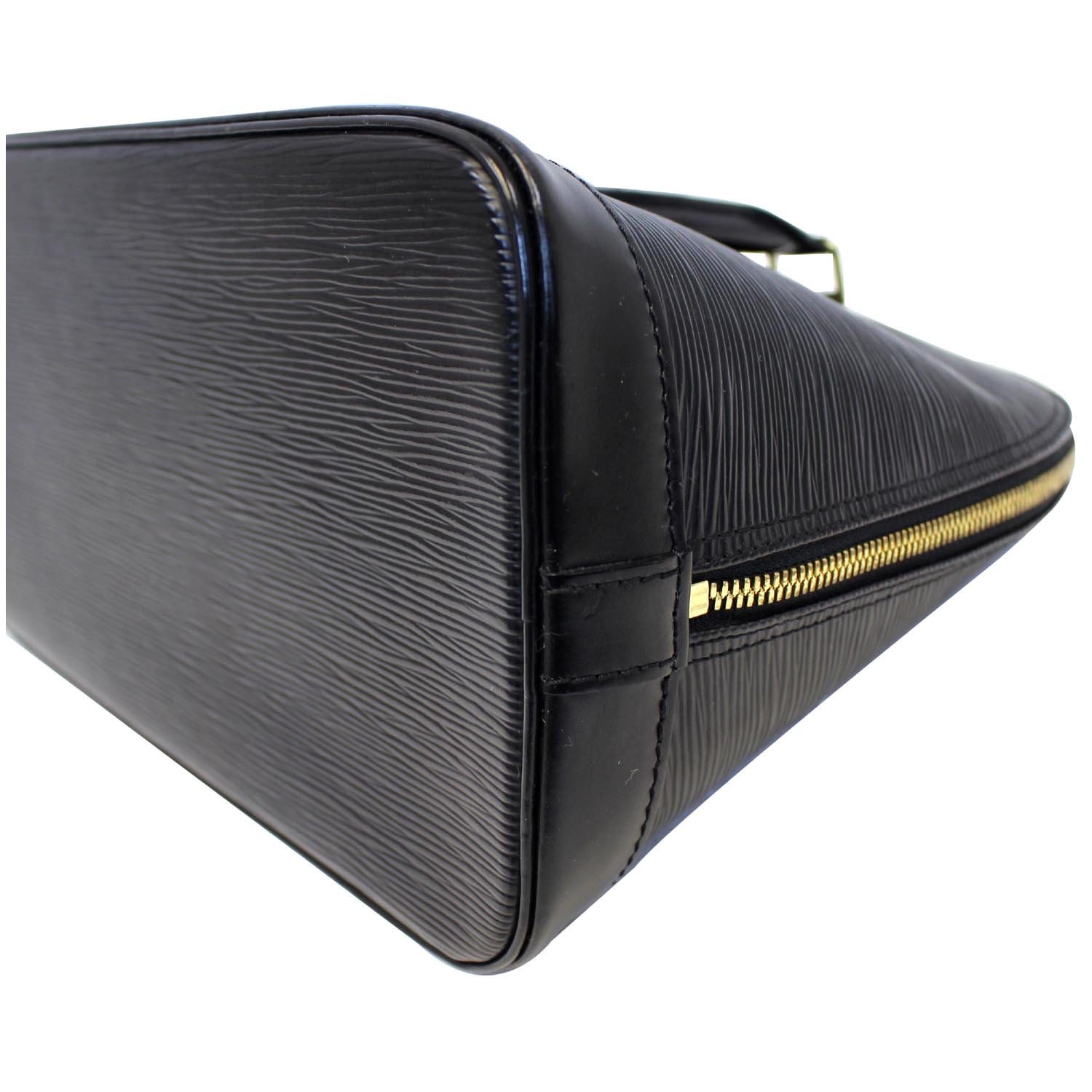Louis Vuitton Alma Epi Leather Satchel Bag - LV Alma