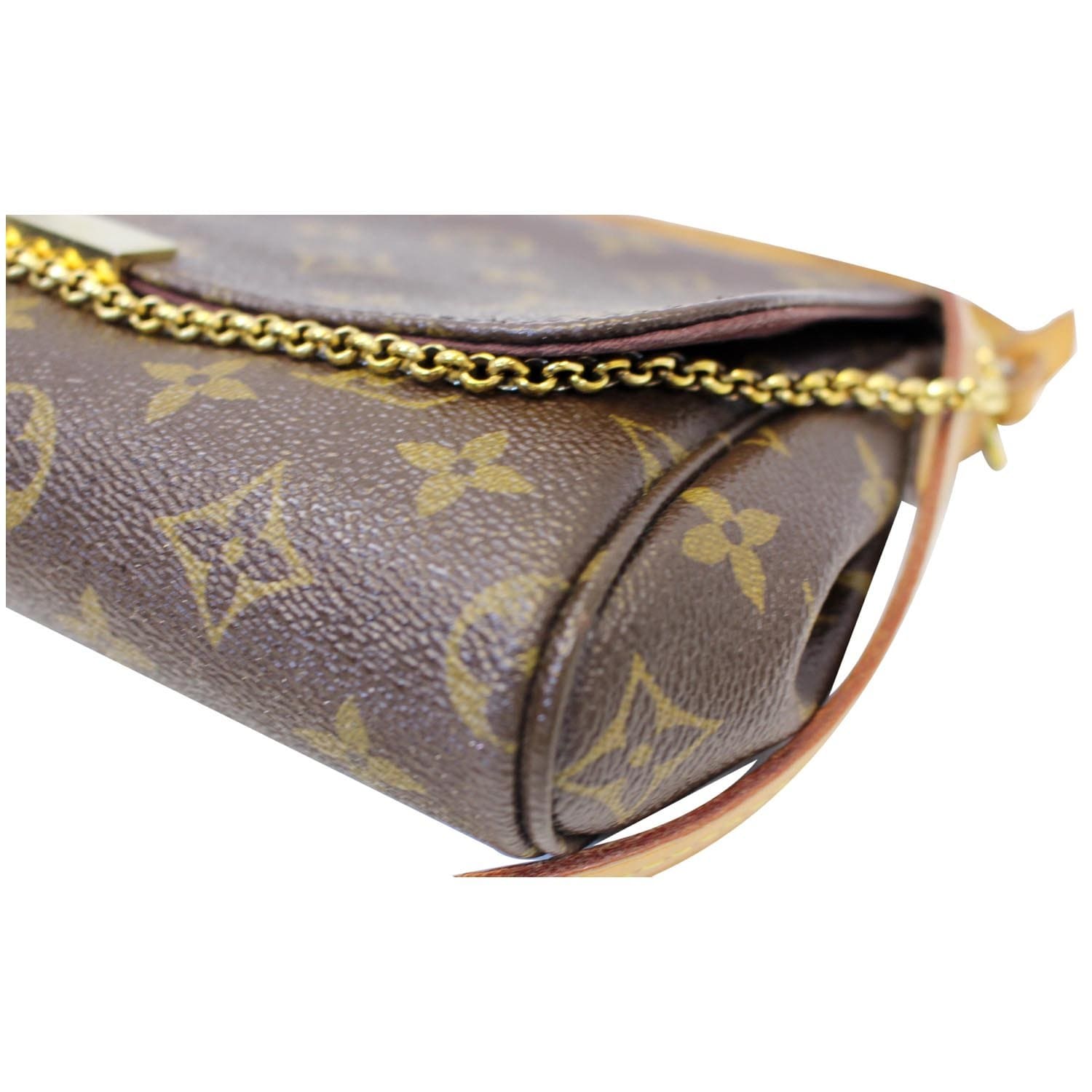 LOUIS VUITTON Favorite MM Monogram Canvas Crossbody Bag Brown-US