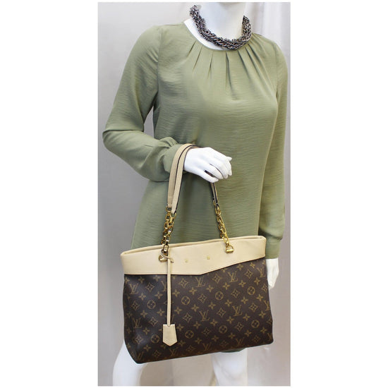 Louis Vuitton Pallas Dune Monogram Shoulder Bag - A World Of Goods