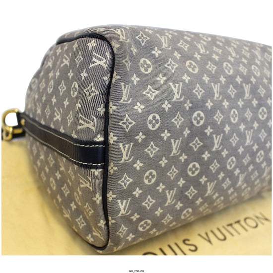 Louis Vuitton Sepia Monogram Mini Lin Speedy 30 Bandou Bag – The Closet