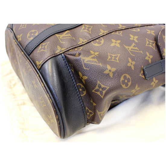 LOUIS VUITTON Christopher PM Monogram Macassar Canvas Backpack Bag-US