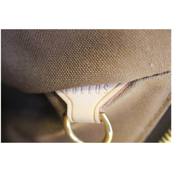 Louis Vuitton Monogram Canvas GM Leather Tote Tivoli Shoulder Bag Lv-0602n-0016