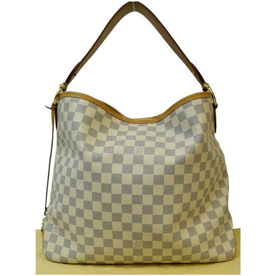 Louis Vuitton Damier Azur Delightful MM - White Shoulder Bags, Handbags -  LOU801683