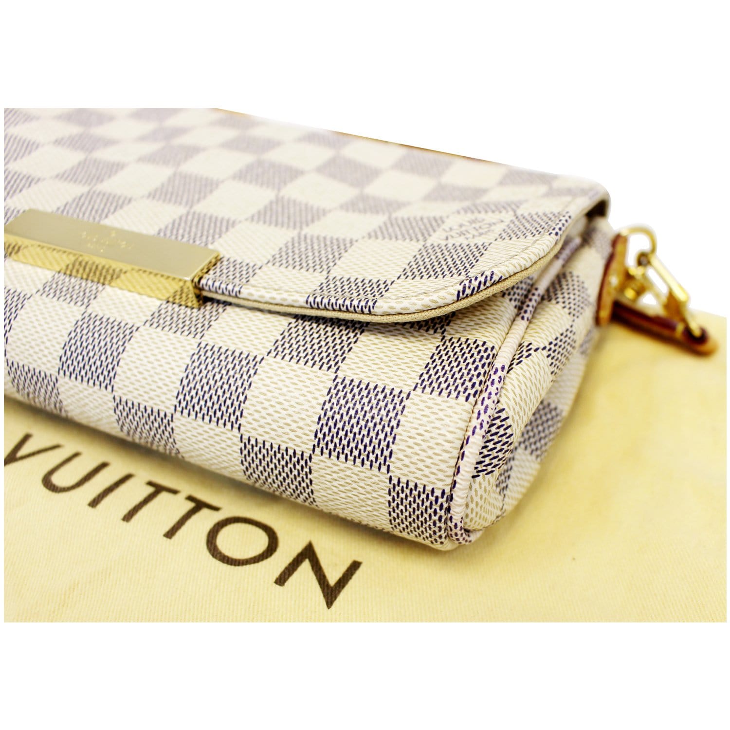 LOUIS VUITTON Favorite PM Damier Azur Crossbody Bag-US