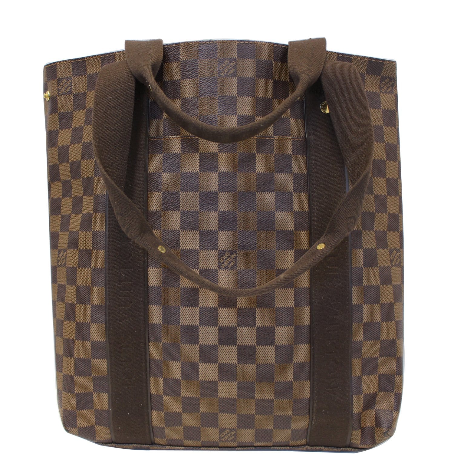 Louis Vuitton - Authenticated Beaubourg Handbag - Cloth Brown for Women, Very Good Condition