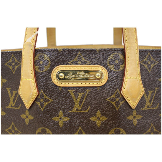 Louis Vuitton Wilshire PM Monogram Canvas Satchel Handbag-US