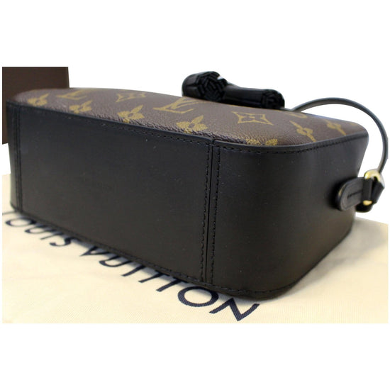 Saintonge cloth crossbody bag Louis Vuitton Black in Cloth - 17236975