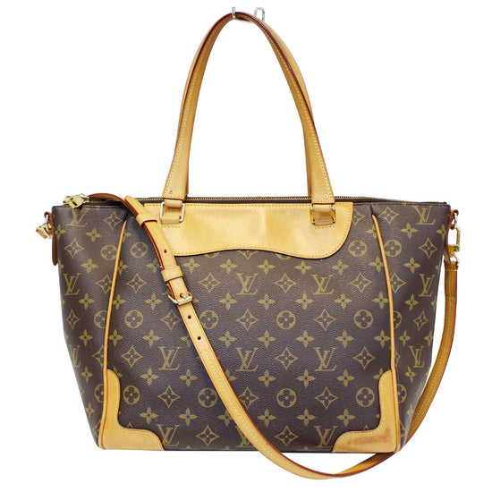 LOUIS VUITTON #38899 Estrella MM Brown Monogram Canvas Shoulder Bag