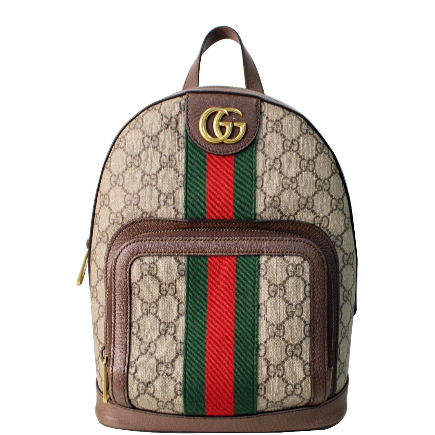 Gucci Ophidia GG Mini Backpack in Brown